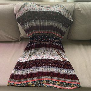 Dress- multi pattern
